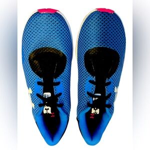 Under Armour Charged Pursuit 3 Running Sneakers Women's 10 Blue Black Pink NEW